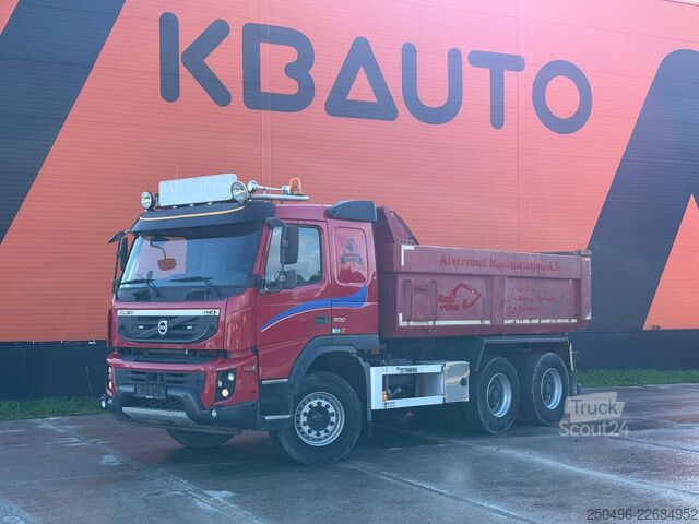  Volvo FMX 500 6x4 RETARDER / FULL STEEL / BOX L=4650 mm