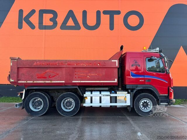  Volvo FMX 500 6x4 RETARDER / FULL STEEL / BOX L=4650 mm
