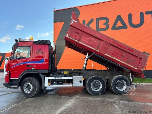  Volvo FMX 500 6x4 RETARDER / FULL STEEL / BOX L=4650 mm
