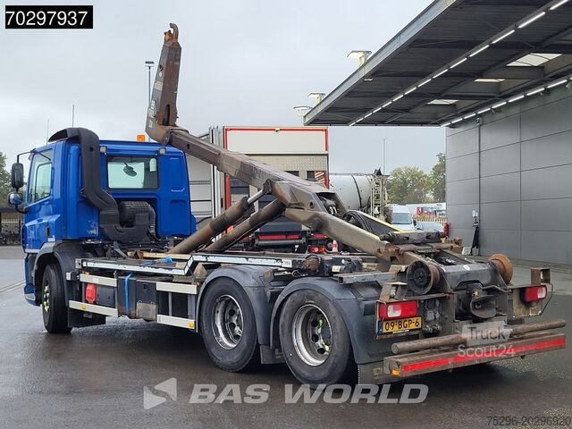 Sistema de braço de gancho DAF CF 400 6X2 VDL S-21-6200 Hooklift Lift Axle Aut...
