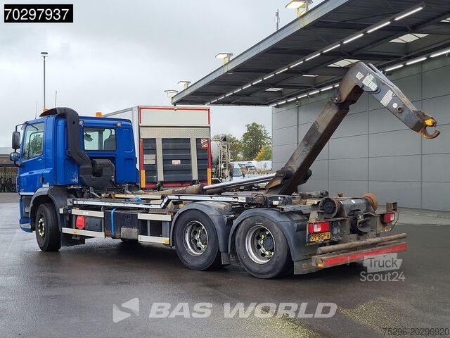 Sistema de braço de gancho DAF CF 400 6X2 VDL S-21-6200 Hooklift Lift Axle Aut...