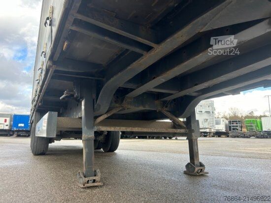 Öppen semitrailer med kapell KRONE SD TAUTLINER, EDSCHA-VERDECK, BPW-ACHSEN,