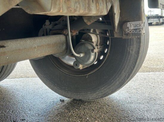 Öppen semitrailer med kapell KRONE SD TAUTLINER, EDSCHA-VERDECK, BPW-ACHSEN,