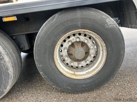 Öppen semitrailer med kapell KRONE SD TAUTLINER, EDSCHA-VERDECK, BPW-ACHSEN,