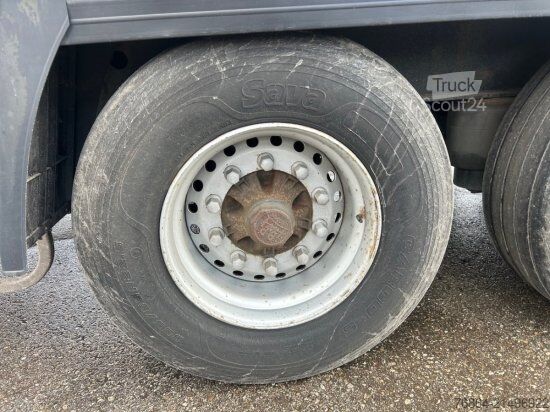 Öppen semitrailer med kapell KRONE SD TAUTLINER, EDSCHA-VERDECK, BPW-ACHSEN,