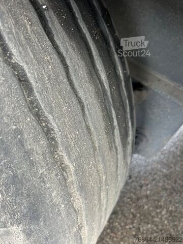 Öppen semitrailer med kapell KRONE SD TAUTLINER, EDSCHA-VERDECK, BPW-ACHSEN,