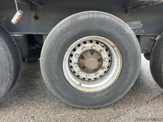 Öppen semitrailer med kapell KRONE SD TAUTLINER, EDSCHA-VERDECK, BPW-ACHSEN,