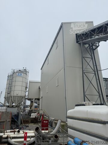 Stationary concrete mixing plant EUROMECC Euro5 MAX Wet