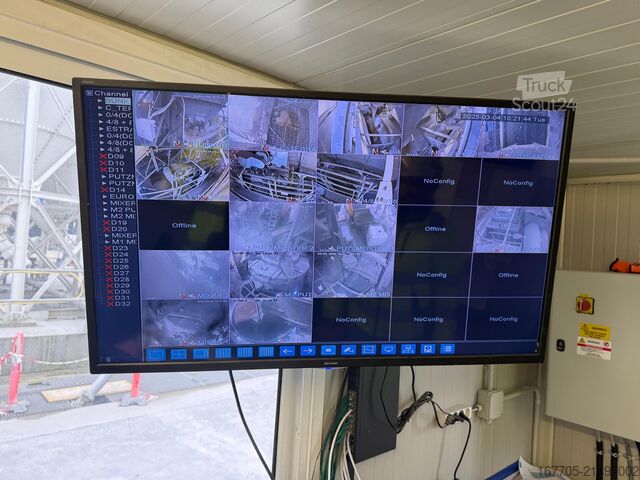 Stationary concrete mixing plant EUROMECC Euro5 MAX Wet