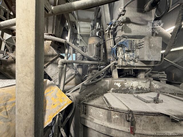 Stationary concrete mixing plant EUROMECC Euro5 MAX Wet