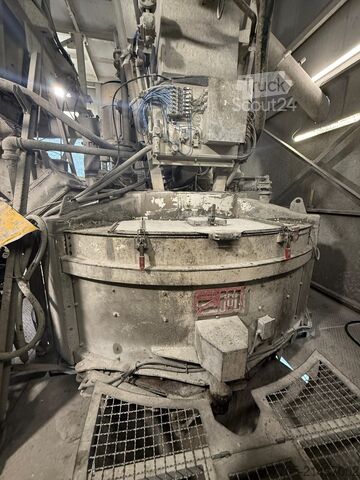 Stationary concrete mixing plant EUROMECC Euro5 MAX Wet