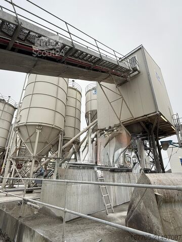 Stationary concrete mixing plant EUROMECC Euro5 Mix Wet