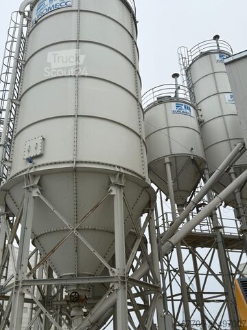 Stationary concrete mixing plant EUROMECC Euro5 Mix Wet