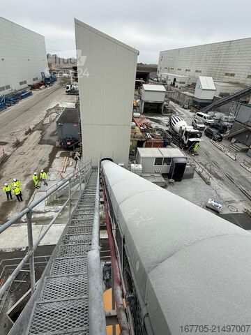 Stationary concrete mixing plant EUROMECC Euro5 Mix Wet