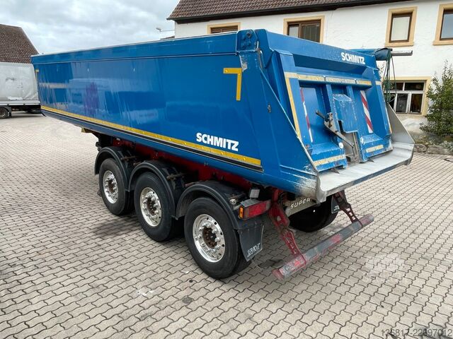 Kippers oplegger SCHMITZ CARGOBULL SKI 24 SL7.2 Kippauflieger Getreideschi 24m³ Alu