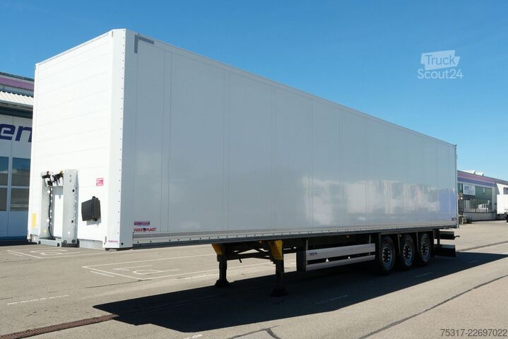 Gesloten oplegger SCHMITZ CARGOBULL SKO 24/ DOPPELSTOCK / ZURRLEISTE / 2 x LIFTACHSE