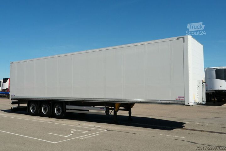 Gesloten oplegger SCHMITZ CARGOBULL SKO 24/ DOPPELSTOCK / ZURRLEISTE / 2 x LIFTACHSE