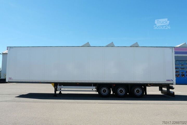 Gesloten oplegger SCHMITZ CARGOBULL SKO 24/ DOPPELSTOCK / ZURRLEISTE / 2 x LIFTACHSE