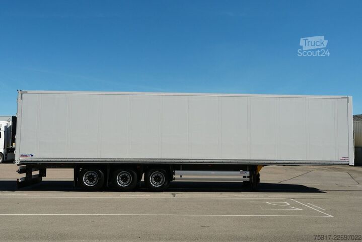 Gesloten oplegger SCHMITZ CARGOBULL SKO 24/ DOPPELSTOCK / ZURRLEISTE / 2 x LIFTACHSE