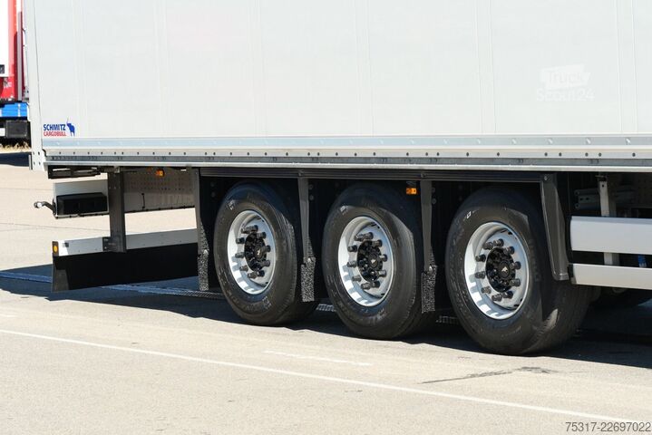 Gesloten oplegger SCHMITZ CARGOBULL SKO 24/ DOPPELSTOCK / ZURRLEISTE / 2 x LIFTACHSE