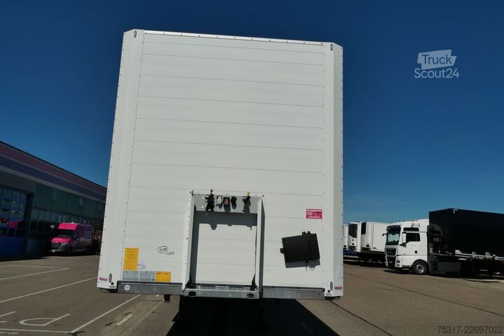 Gesloten oplegger SCHMITZ CARGOBULL SKO 24/ DOPPELSTOCK / ZURRLEISTE / 2 x LIFTACHSE