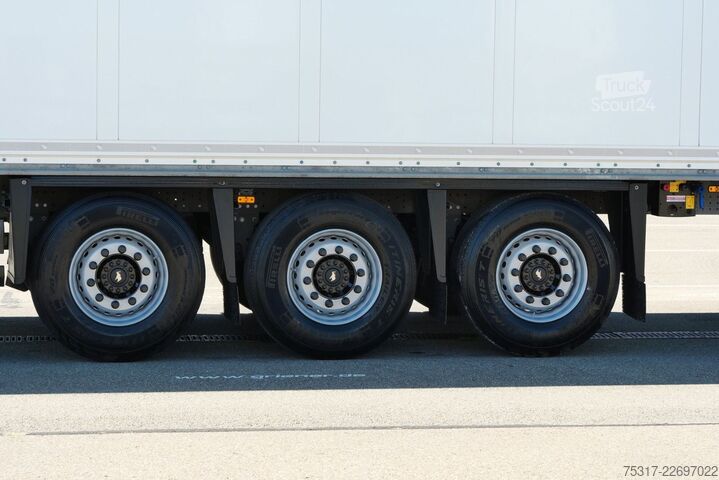 Gesloten oplegger SCHMITZ CARGOBULL SKO 24/ DOPPELSTOCK / ZURRLEISTE / 2 x LIFTACHSE