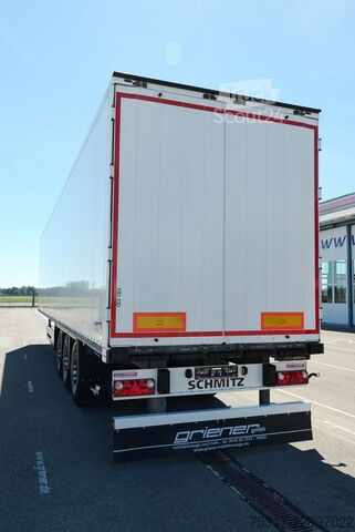Gesloten oplegger SCHMITZ CARGOBULL SKO 24/ DOPPELSTOCK / ZURRLEISTE / 2 x LIFTACHSE