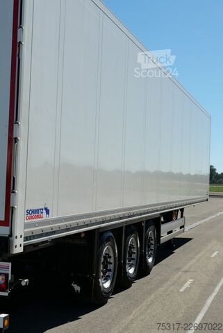 Gesloten oplegger SCHMITZ CARGOBULL SKO 24/ DOPPELSTOCK / ZURRLEISTE / 2 x LIFTACHSE