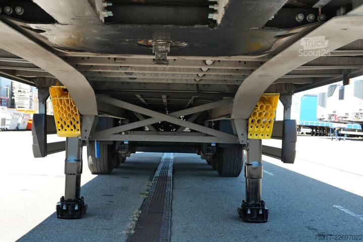 Gesloten oplegger SCHMITZ CARGOBULL SKO 24/ DOPPELSTOCK / ZURRLEISTE / 2 x LIFTACHSE