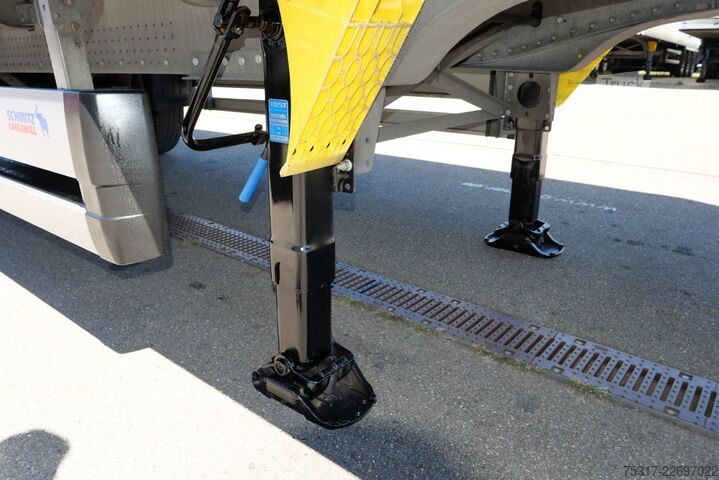 Gesloten oplegger SCHMITZ CARGOBULL SKO 24/ DOPPELSTOCK / ZURRLEISTE / 2 x LIFTACHSE