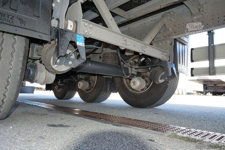 Gesloten oplegger SCHMITZ CARGOBULL SKO 24/ DOPPELSTOCK / ZURRLEISTE / 2 x LIFTACHSE