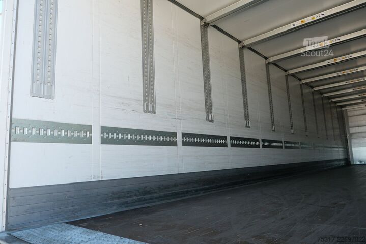 Gesloten oplegger SCHMITZ CARGOBULL SKO 24/ DOPPELSTOCK / ZURRLEISTE / 2 x LIFTACHSE