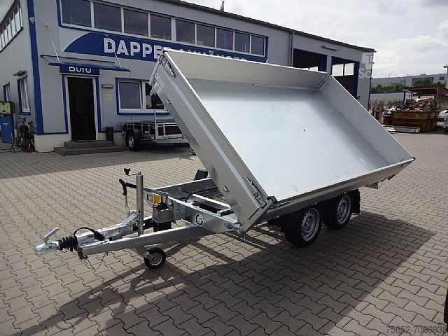 Trijų krypčių savivartė priekaba Hapert Cobalt HM-2 3,05x1,80m 2700kg Handpumpe