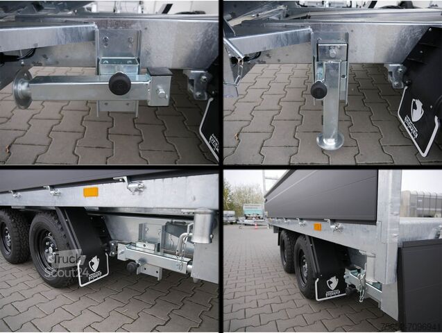 Dreiseitenkipper Anhänger Hapert Cobalt Plus 3,35x1,80m 3500kg