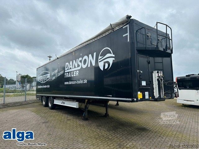 Auflieger mit Walkingfloor FLIEGL SDS 390, 93m³, 10mm Boden, 2-Achser, Funk