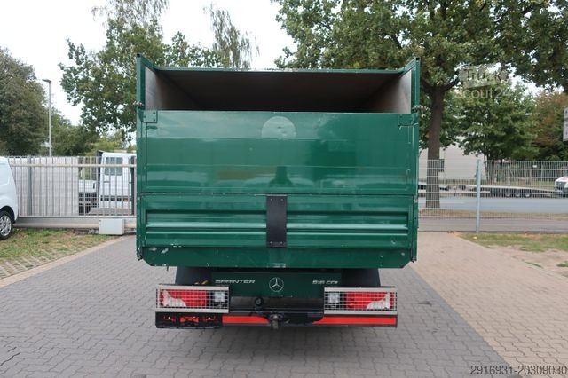Fourgon benne basculante MERCEDES-BENZ Sprinter Pritsche Koffer 3-Seiten Kipper 516CDI