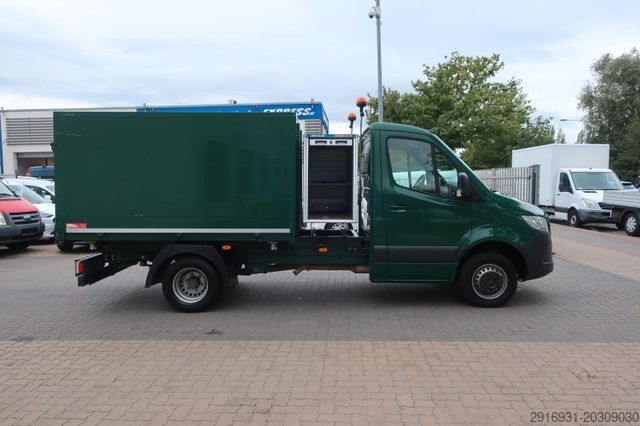 Fourgon benne basculante MERCEDES-BENZ Sprinter Pritsche Koffer 3-Seiten Kipper 516CDI