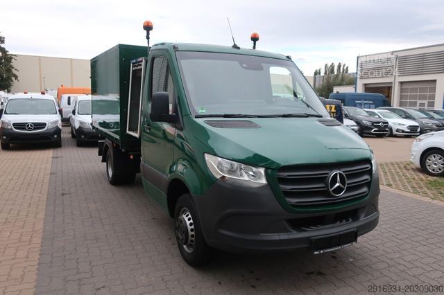 Fourgon benne basculante MERCEDES-BENZ Sprinter Pritsche Koffer 3-Seiten Kipper 516CDI