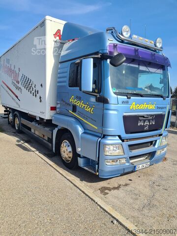 ανταλλάξιμο αμάξωμα με κατασκευή κουτιού MAN TGS