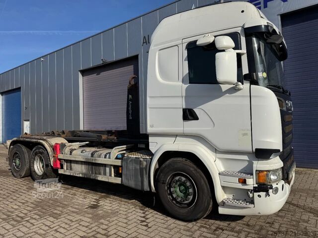 Hakenarmsystem Scania R490 **EURO 6-STEERING AXXLE**