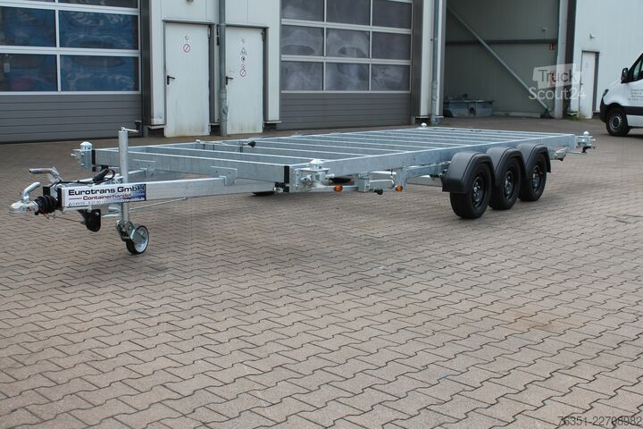 Avtomobilska prikolica Other Pkw Anhänger mit Twist Lock Verriegelungen für 20 ft. Container
