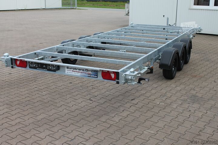 Avtomobilska prikolica Other Pkw Anhänger mit Twist Lock Verriegelungen für 20 ft. Container