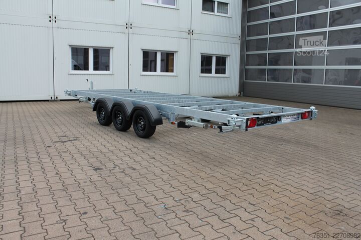 Avtomobilska prikolica Other Pkw Anhänger mit Twist Lock Verriegelungen für 20 ft. Container