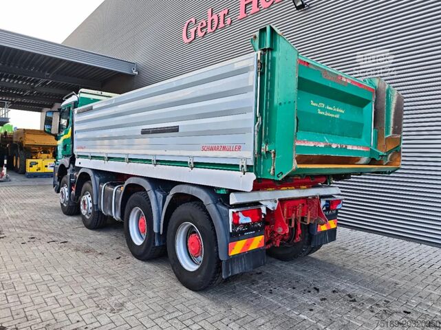 3-sidet tippelad MAN TGS 35.470 8x4 Schwarzmuller 3 Seitenkipper