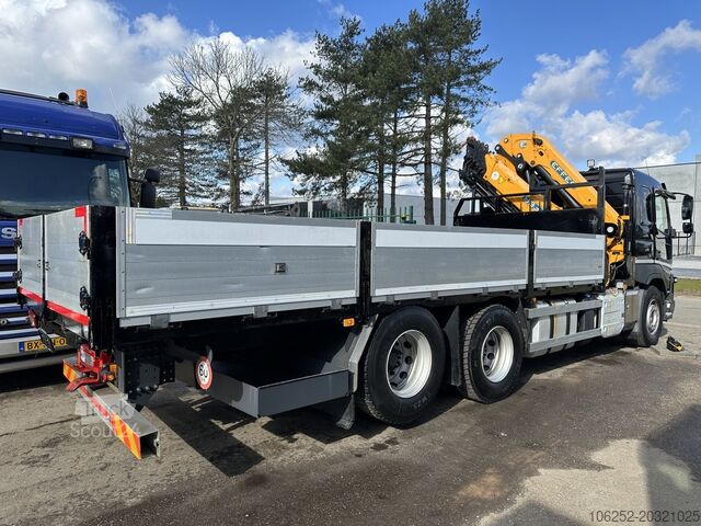 Kranbil Volvo FMX 370 6x2 PLATFORM 6M35 + CRANE EFFER 215/6S ...