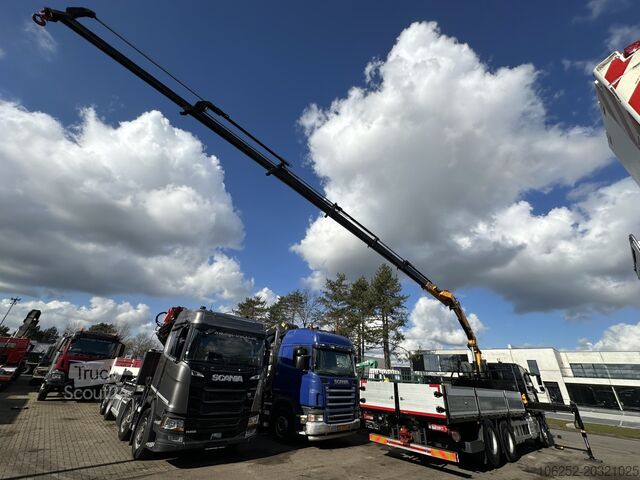 Kranbil Volvo FMX 370 6x2 PLATFORM 6M35 + CRANE EFFER 215/6S ...