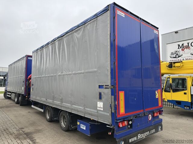 Volumetransport Mercedes-Benz Actros 2645 6x2 105m³ JUMBO + RETARDER + KRAN P...