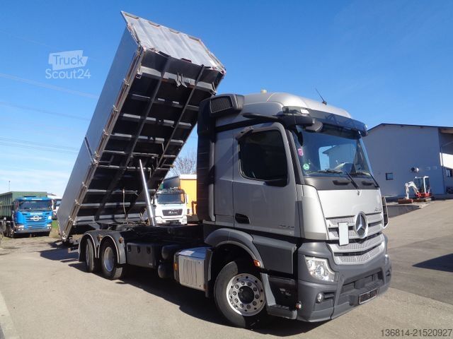 Autocarro ribaltabile MERCEDES-BENZ Actros 2648 6x2 3-S-Kipper Lift + Lenk Retarder