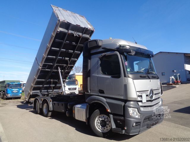 Tristrani prekucnik MERCEDES-BENZ Actros 2648 6x2 3-S-Kipper Lift + Lenk Retarder