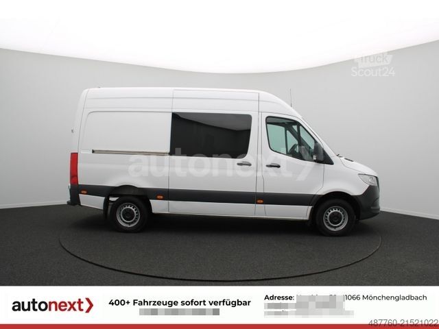 Bestelwagen met verhoogd dak MERCEDES-BENZ Sprinter 314 Mixto *Werkstatt* 6-SITZE+KAMERA 53